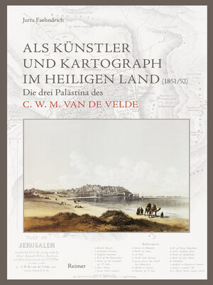 cover image of Als Künstler und Kartograph im Heiligen Land (1851/52)